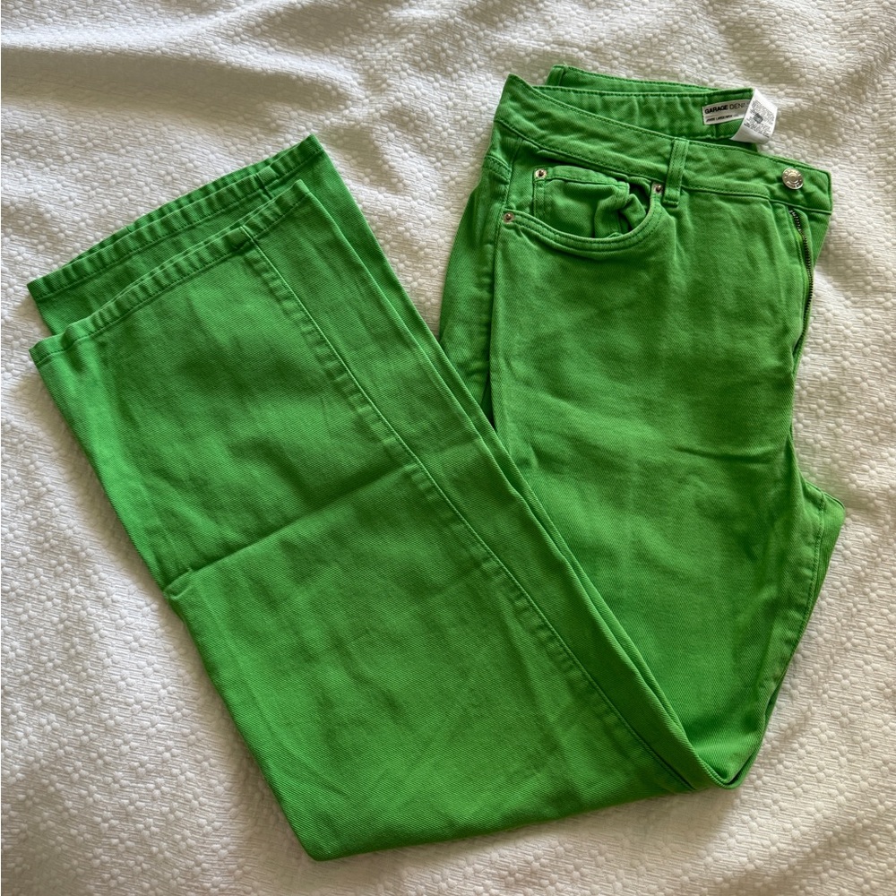 Garage Green Jeans